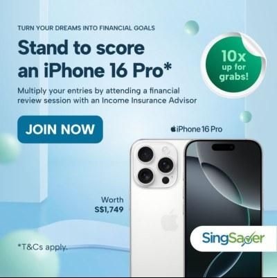 iPhone 16 Pro offer, square format